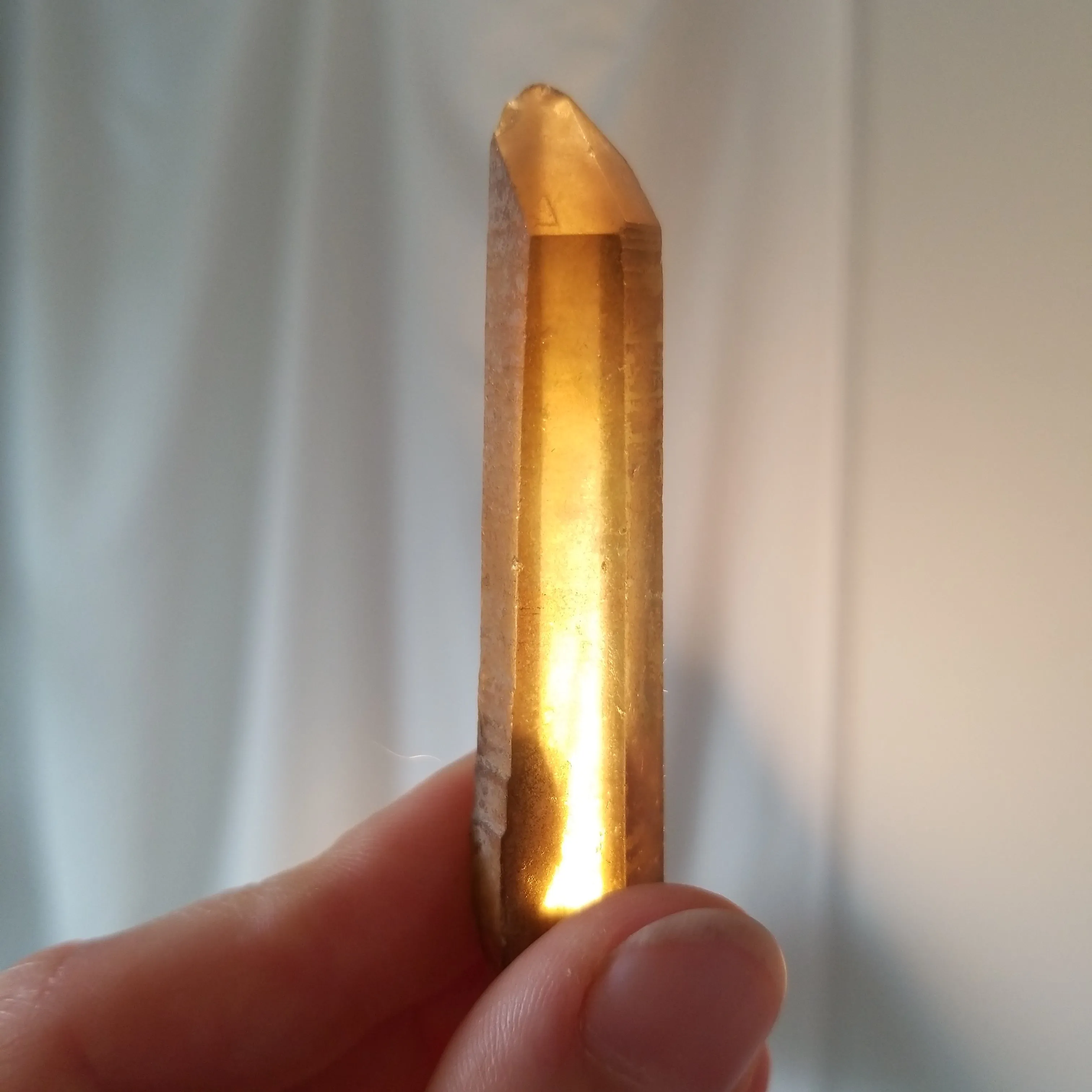 Bulk lot of 6 Natural Citrine, Citrine Quartz From Mansa, Zambia, Citrine Points