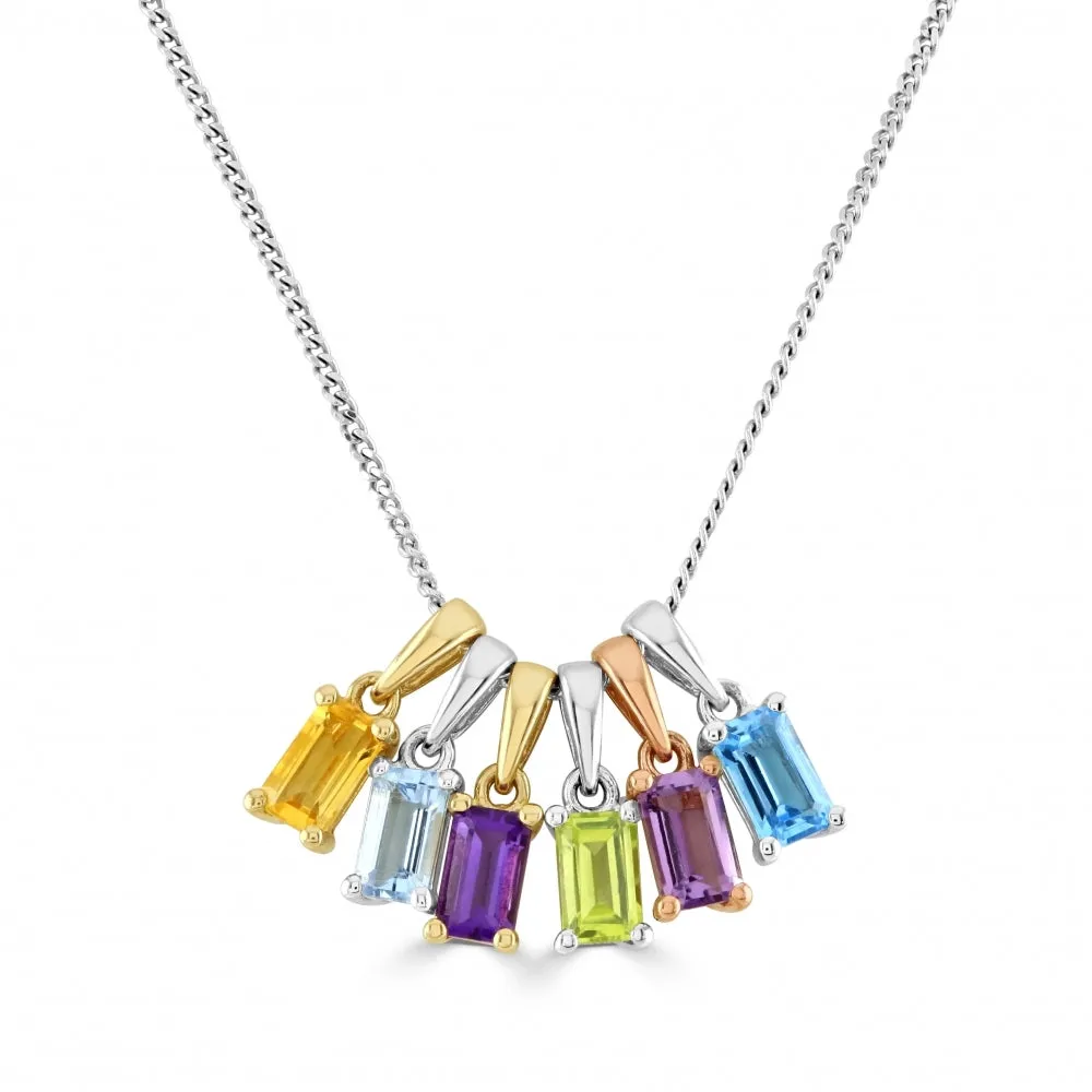 Citrine Pendant - Yellow Gold - NTP2064CIT-9YG