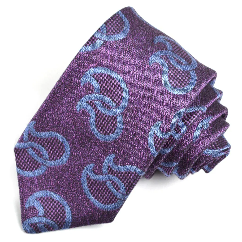 Dion 'Teardrop Links' Pattern Tie - V30710- Assorted Colours