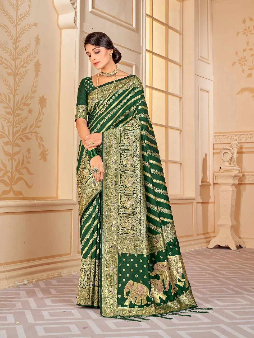 Fancy Wedding Wear Saree