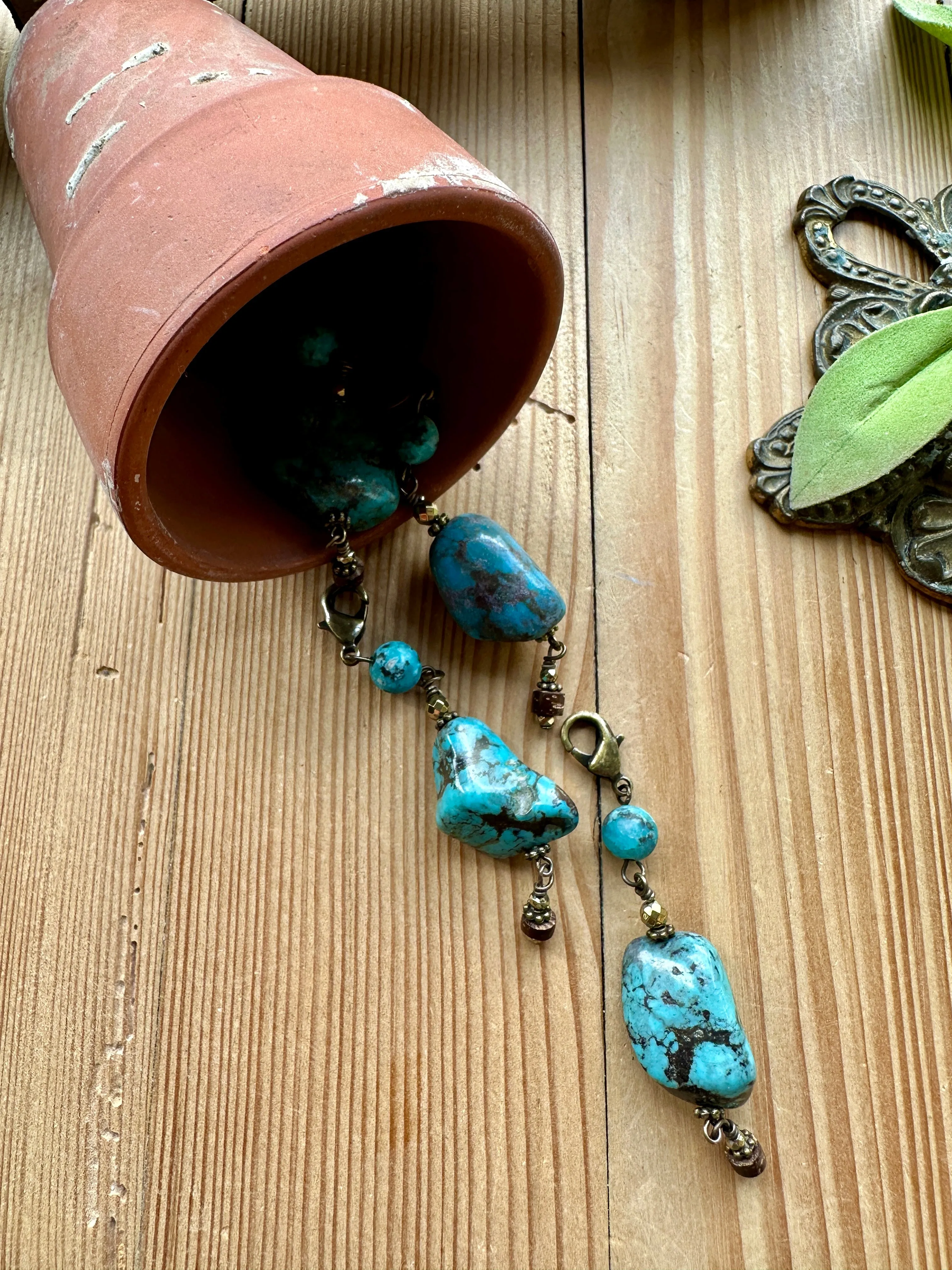 Genuine Turquoise Pendant
