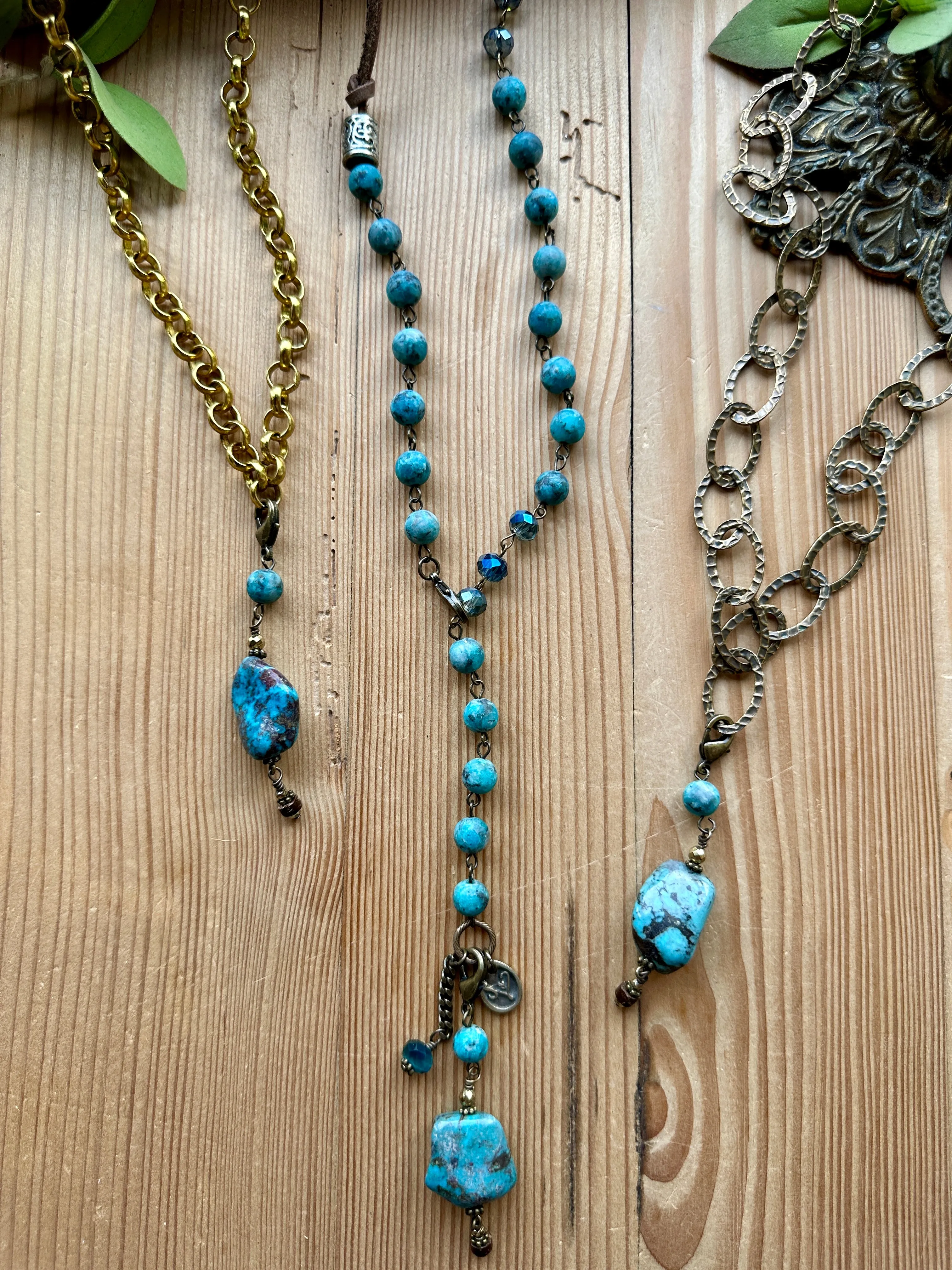 Genuine Turquoise Pendant