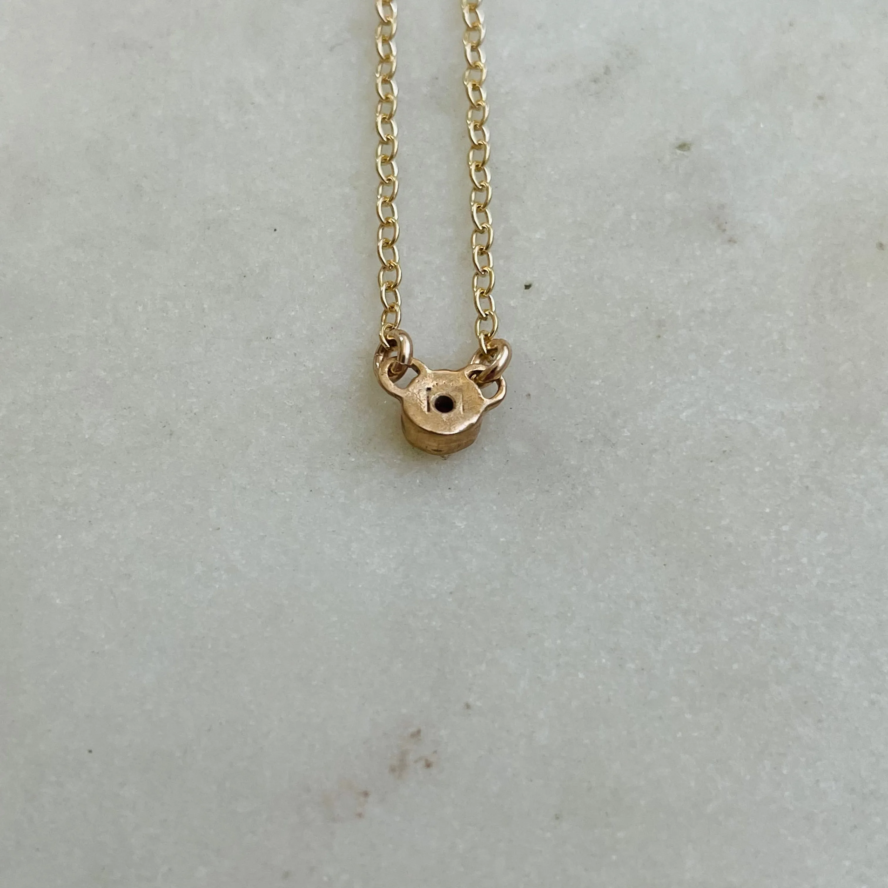 GRACE NECKLACE   BLUE TOPAZ