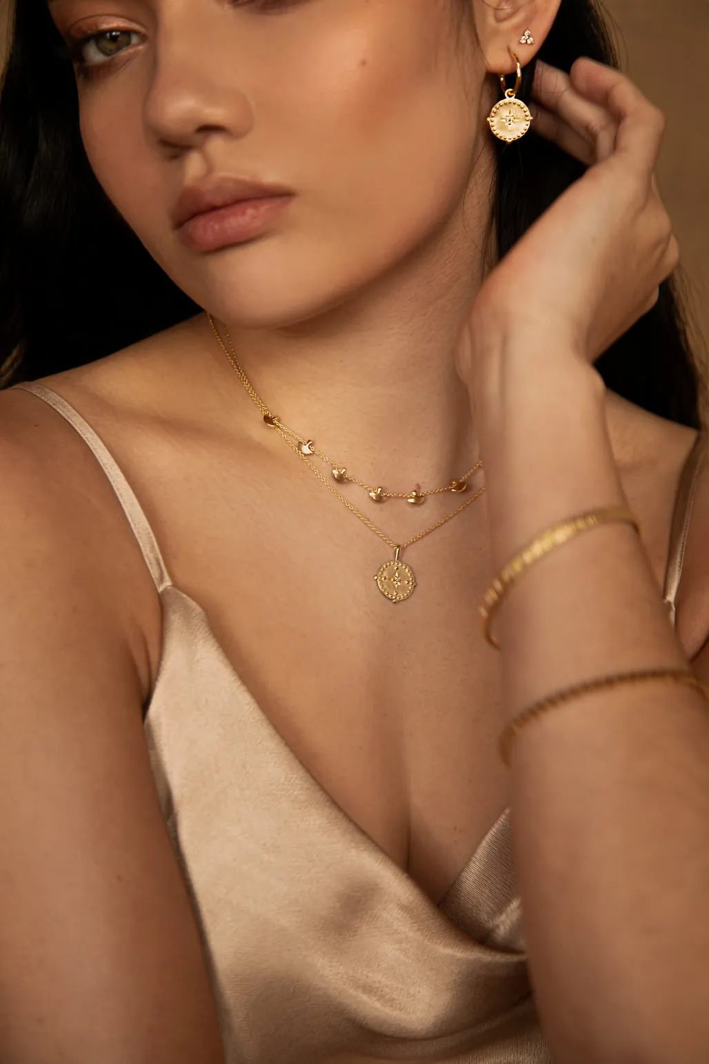 'Into the Light' Disc Necklace