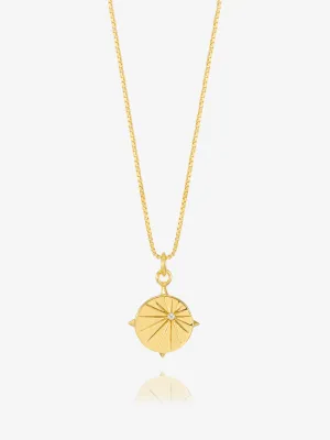 North Star Necklace - Gold - NSN4GP