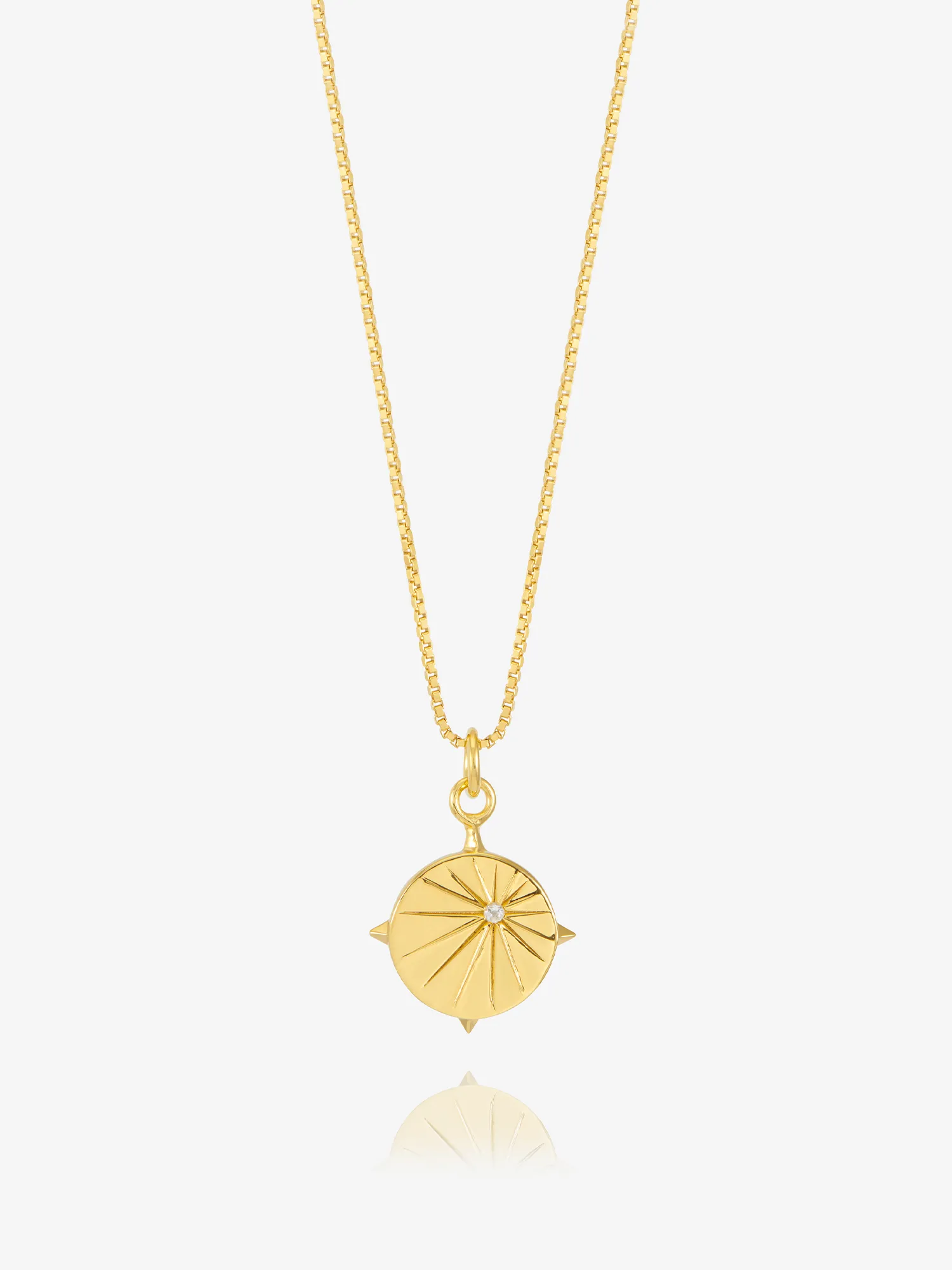 North Star Necklace - Gold - NSN4GP