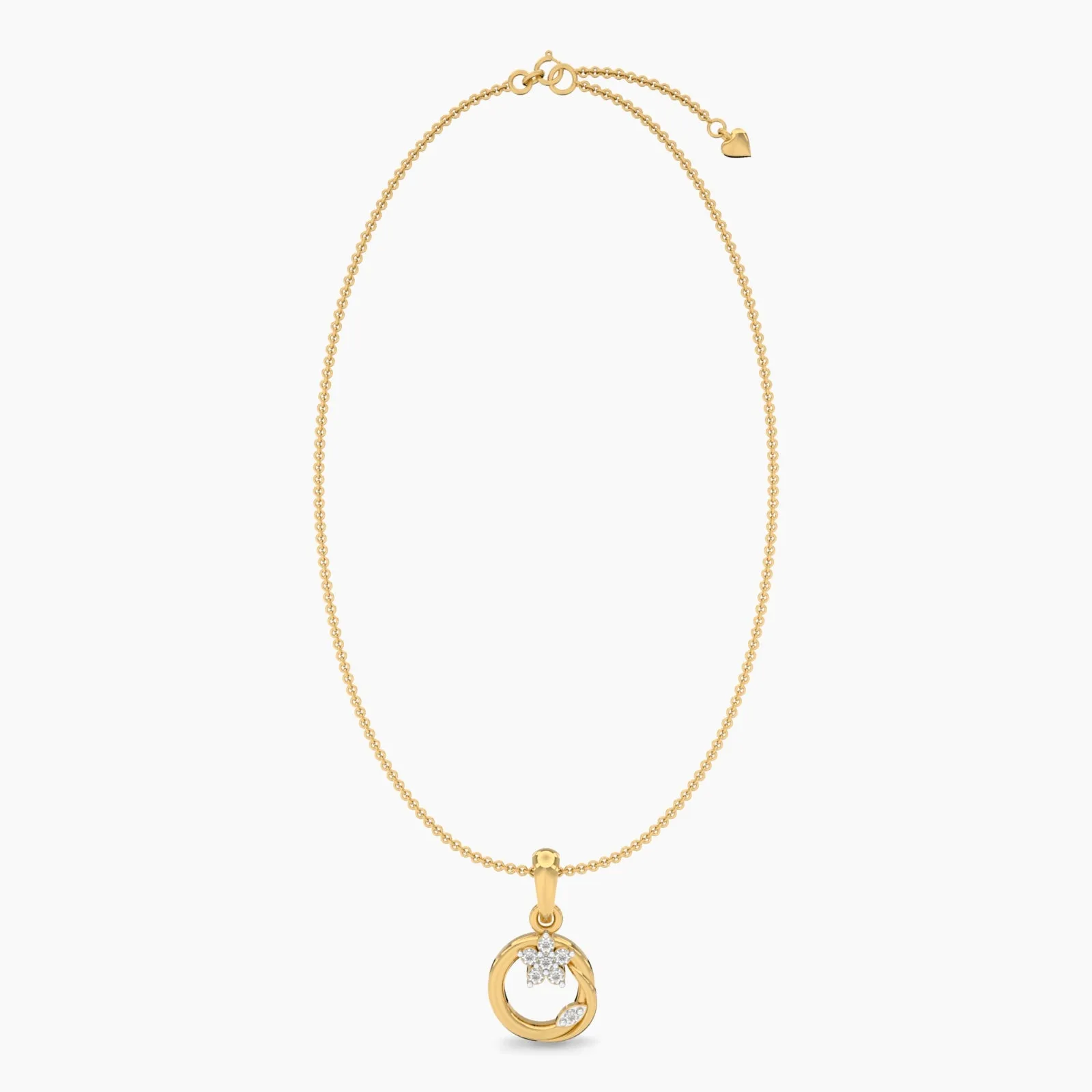 Queens Pride Diamond Pendant Necklace