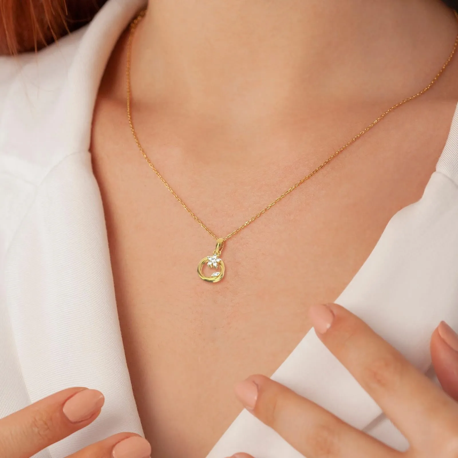 Queens Pride Diamond Pendant Necklace