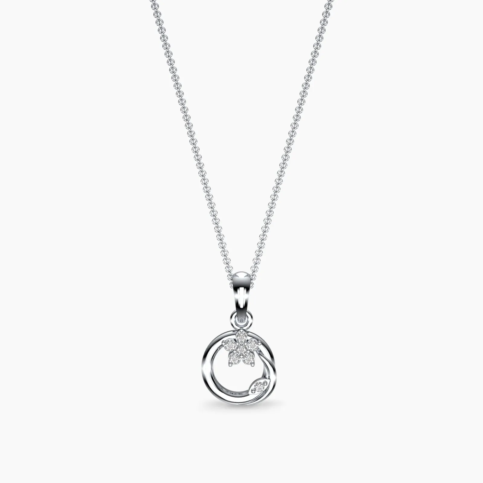 Queens Pride Diamond Pendant Necklace