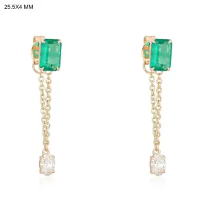 Regal Radiance Diamond Drops Earrings