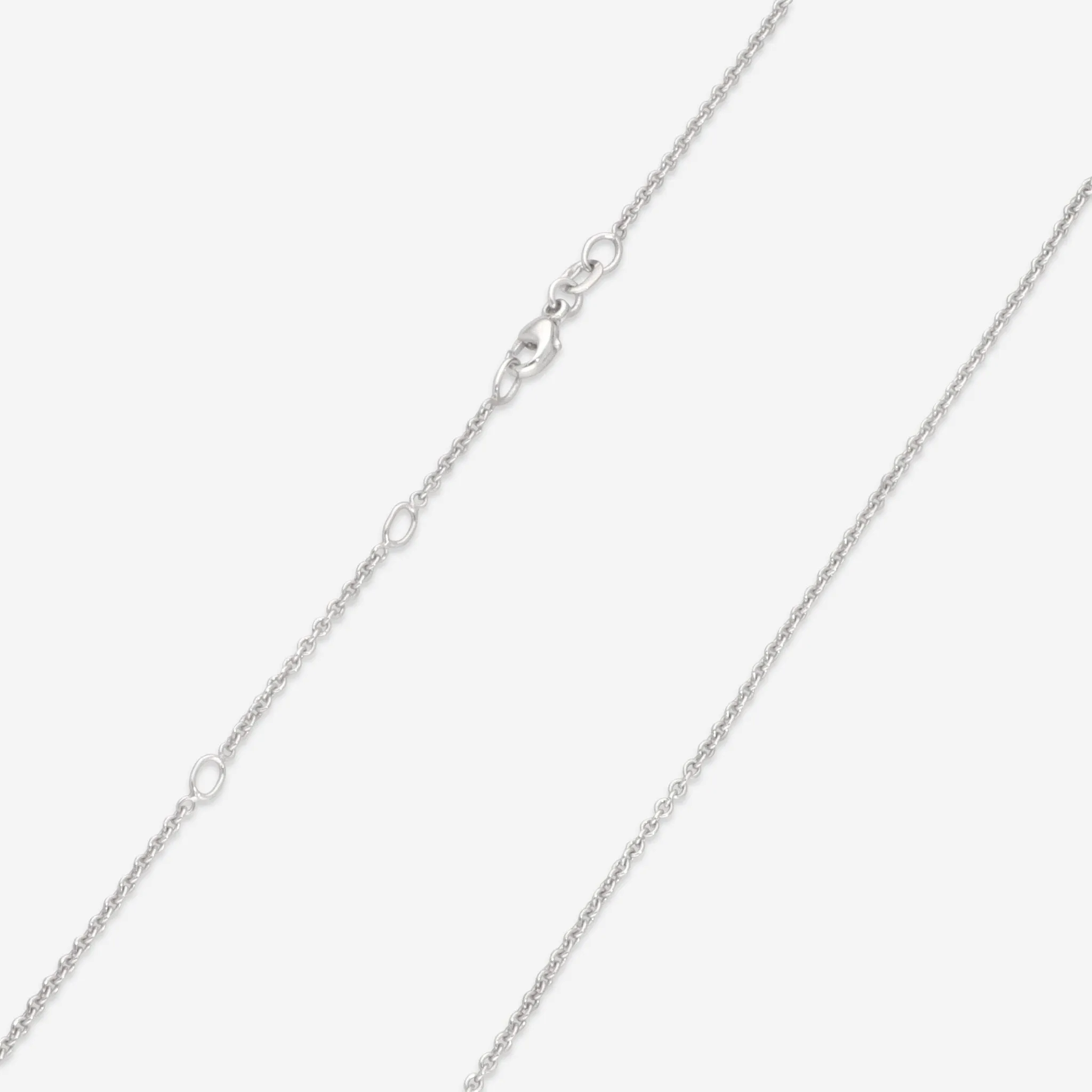 Roberto Coin Cocktail 18K White Gold Diamond, Blue Topaz, Mother of Pearl Necklace 4731180AWCHX