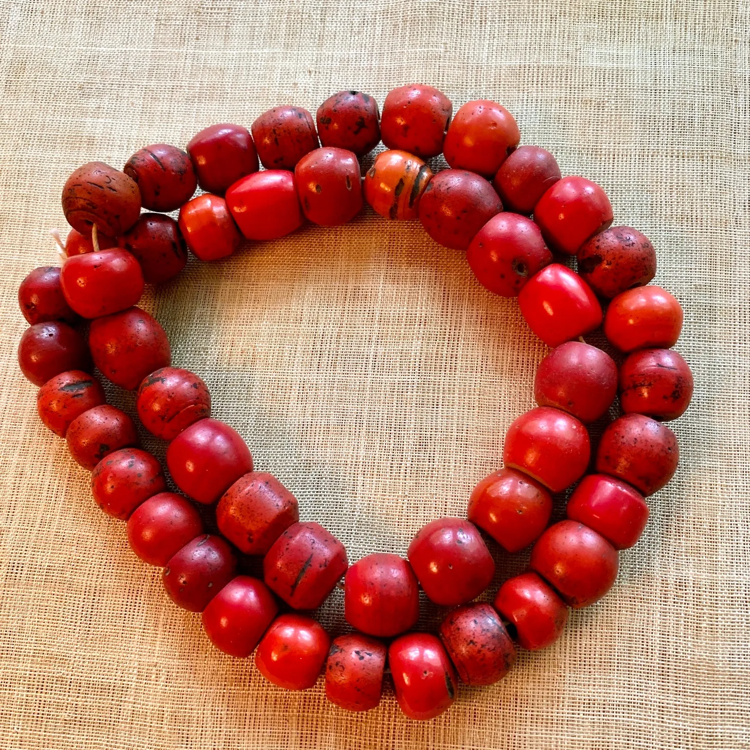 Sherpa Coral Beads, Nepal