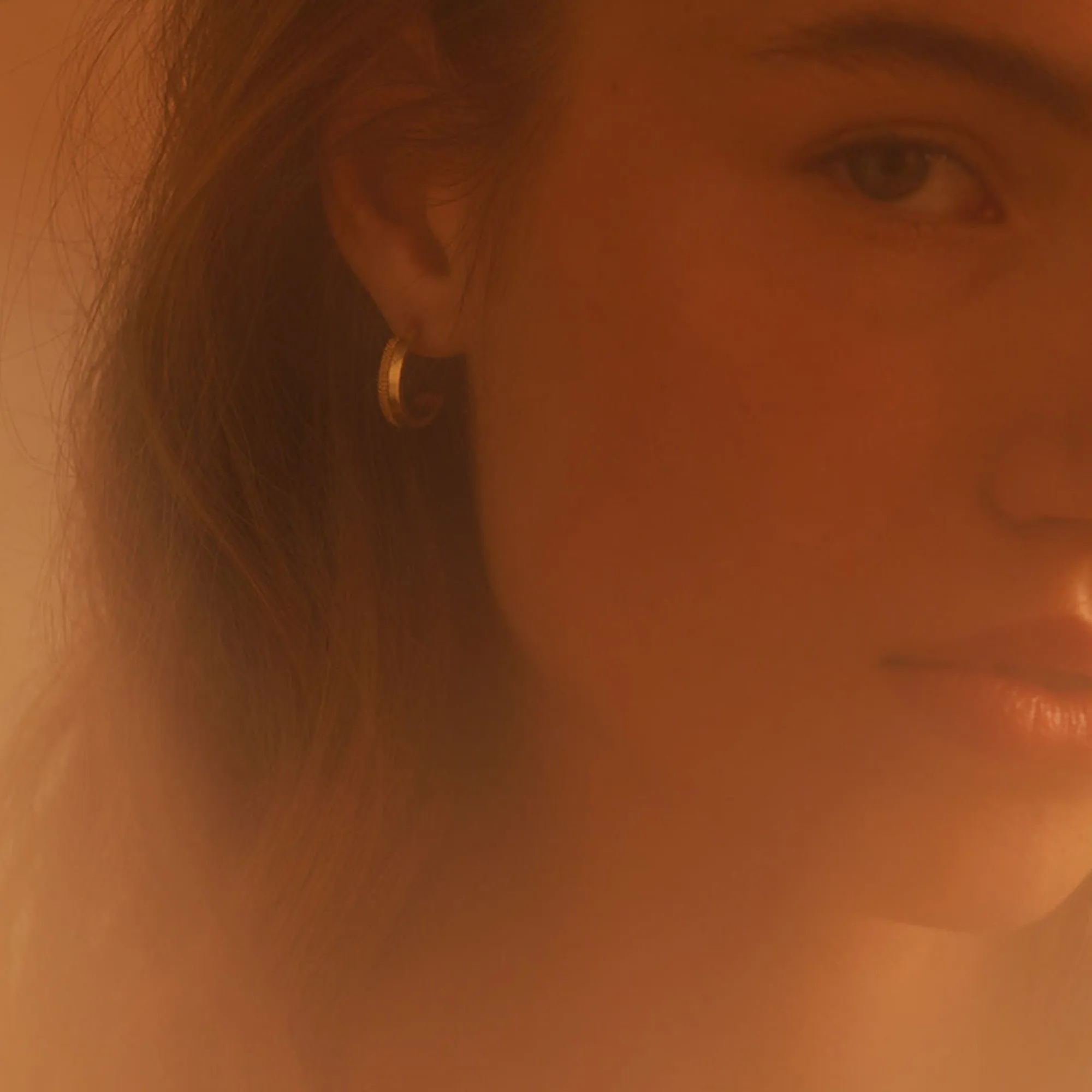 Source Chunky Hoop Earrings
